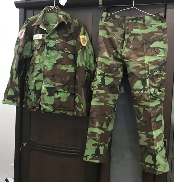 South Vietnam 2nd Ranger Div Uniforms Size A3