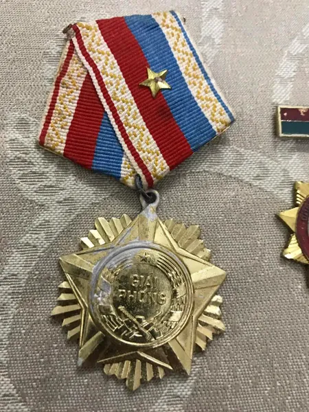 Original NVA Vietcong 3 medals Set