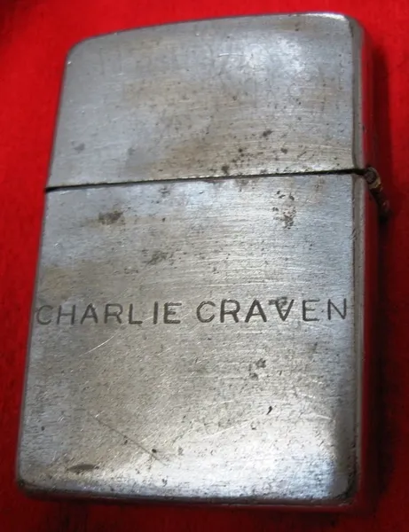 VN Militaria RMK-BRJ "CHARLIE CRAVEN" Zippo Lighters
