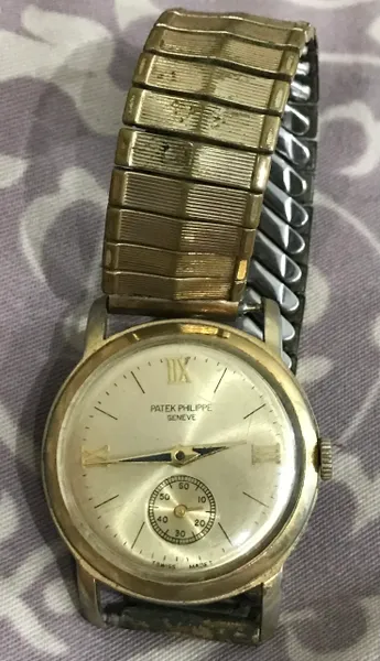 Vintage Patek Phillipe Geneve Gold Plate Watches