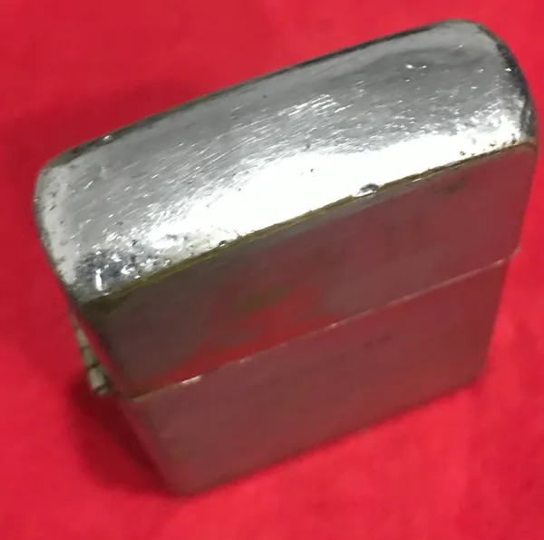 Orginal Vietnam War - Peace Badge and twb with letter Zippo Lighter