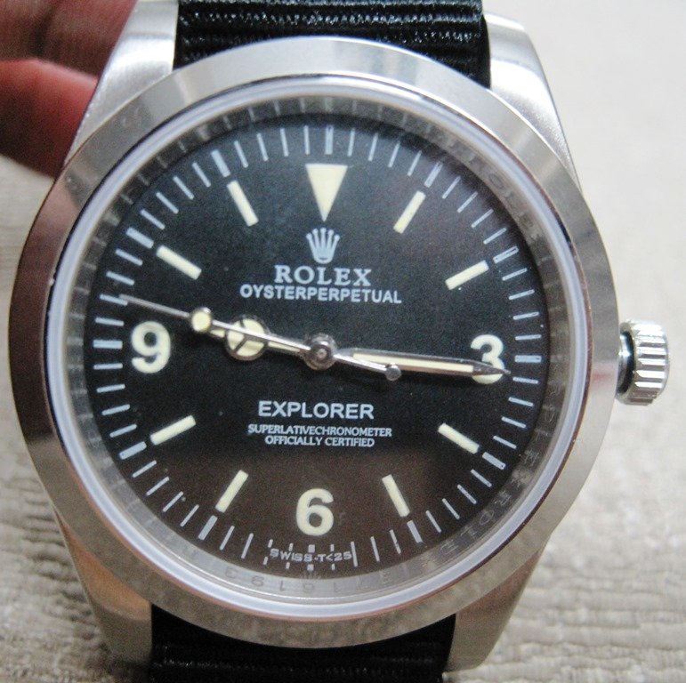 Rolex OysterPerpetual Explorer Superlative Chronometre Officially Certicated Remade Swiss Watch