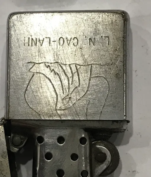 Vietnam War - Nude Girls Zippo Lighter