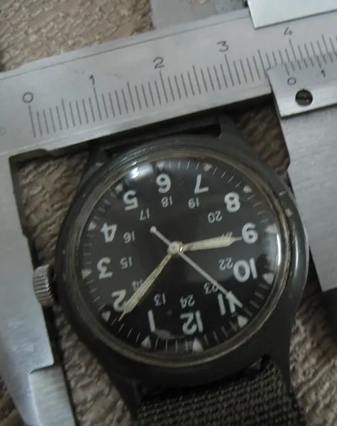 ORIGINAL US Military Benrus MIL-W-46374 Wristwatch (APR 1969) 