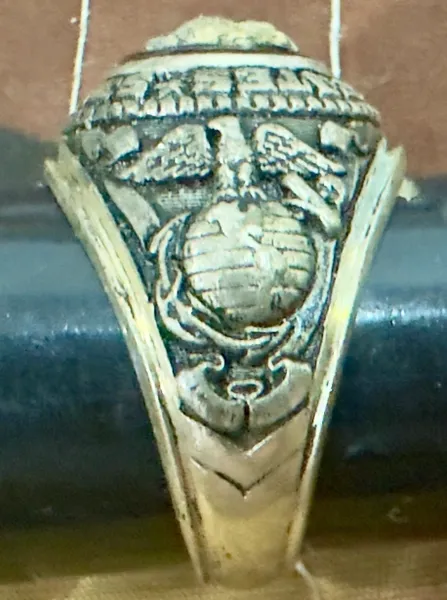 Vietnam War - US Military US Paratrooper Silver 92,5 % Ring