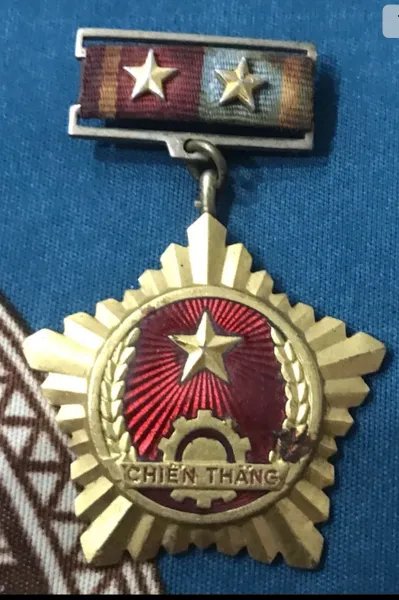 Original NVA Chien Thang Medal -2nd Class NFL