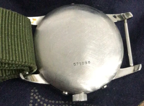 US Military GUBELIN Wristwatch (Swiss-Self-Winding