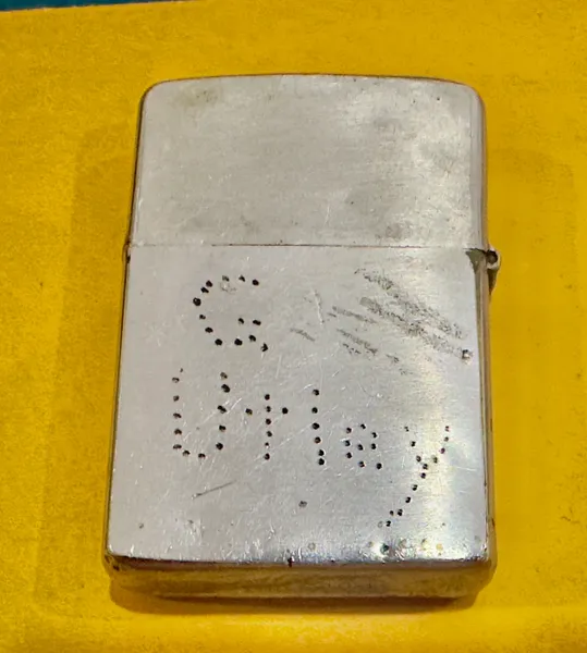 Vietnam War - US Military “ UHEY G” Navy River Division 594 Vietnam Zippo Lighter
