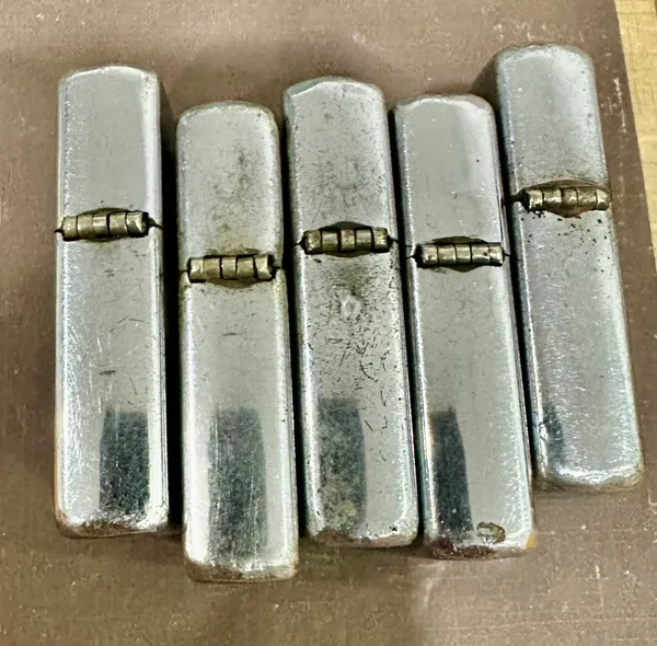 Vietnam War - Marlboro & Lucky Strike Cigarettes Zippo Lighter (5pcs)