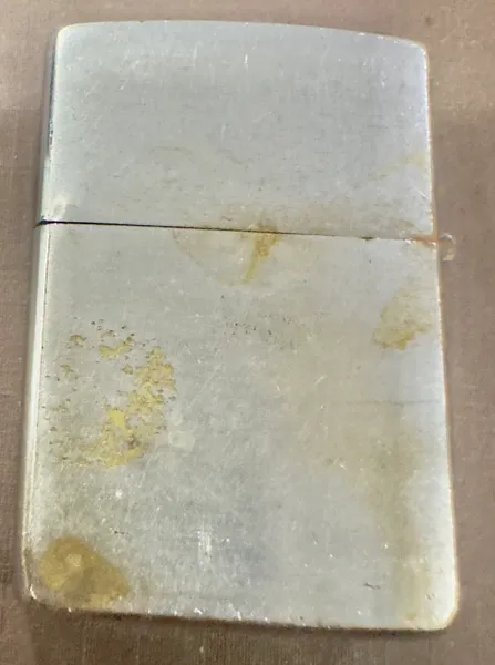 Vietnam War - US Military Medical Services 2nd Surg Hosp Zippo Lighter (Unclear Point Bottom)