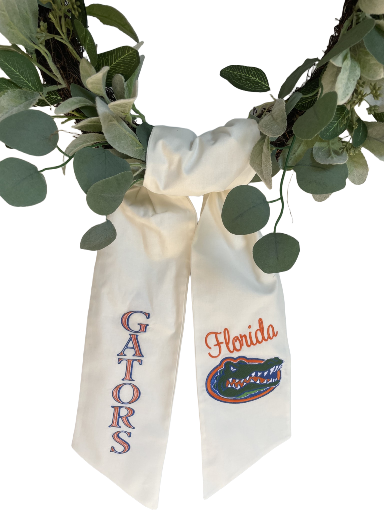 Florida Gators Wreath Sash