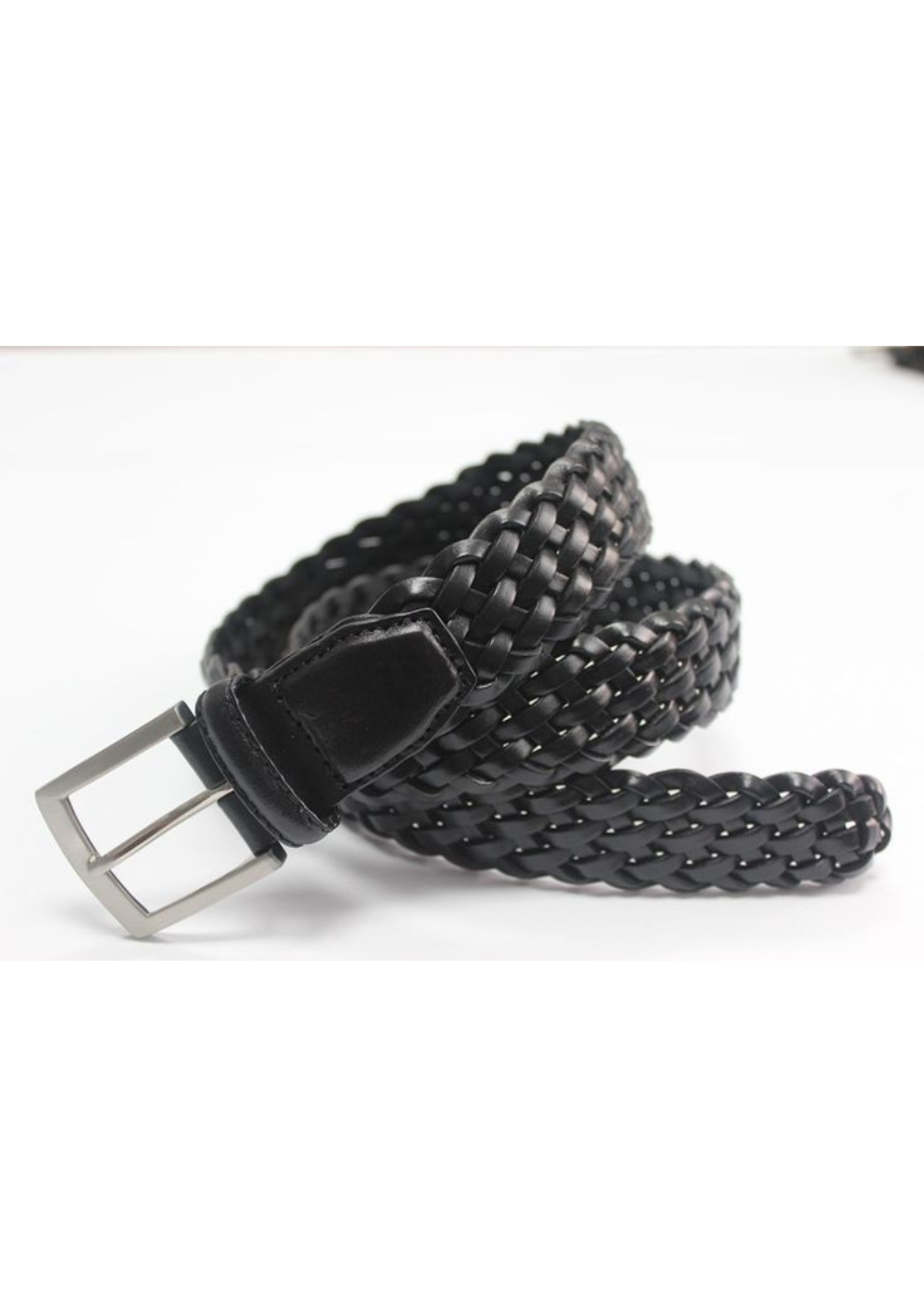 Braided Leather Belt