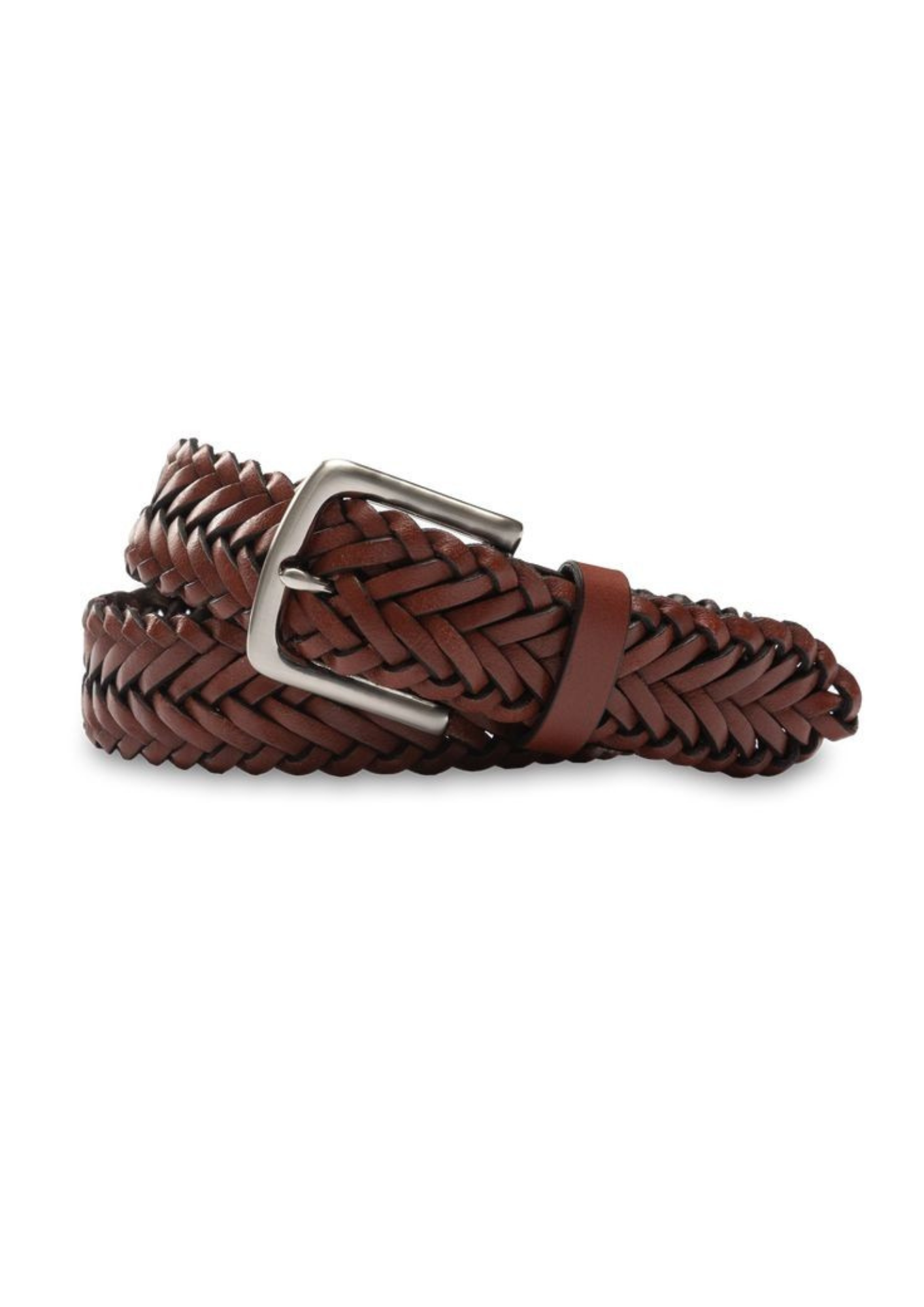 Braided Leather Belt