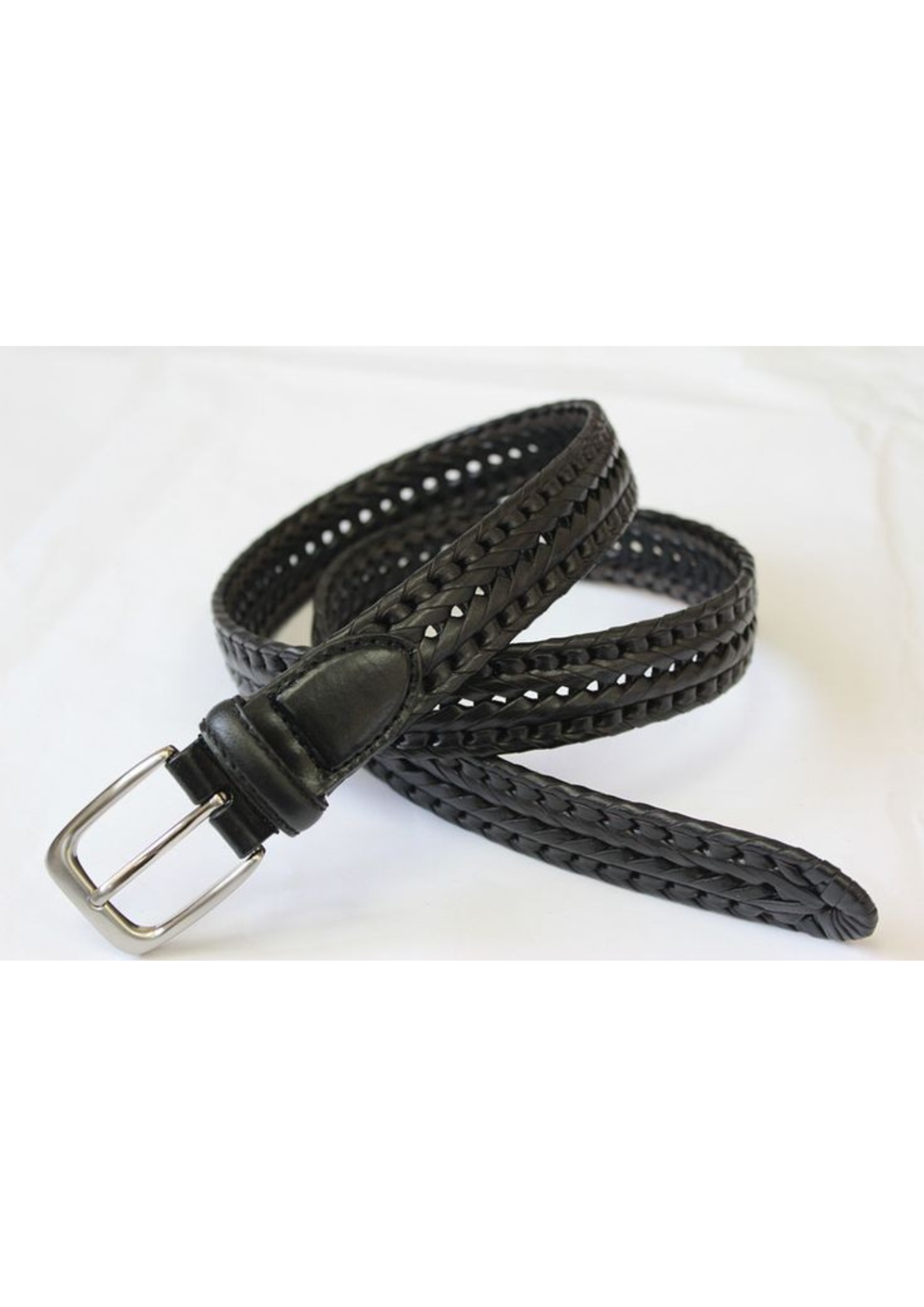 Braided Leather Belt