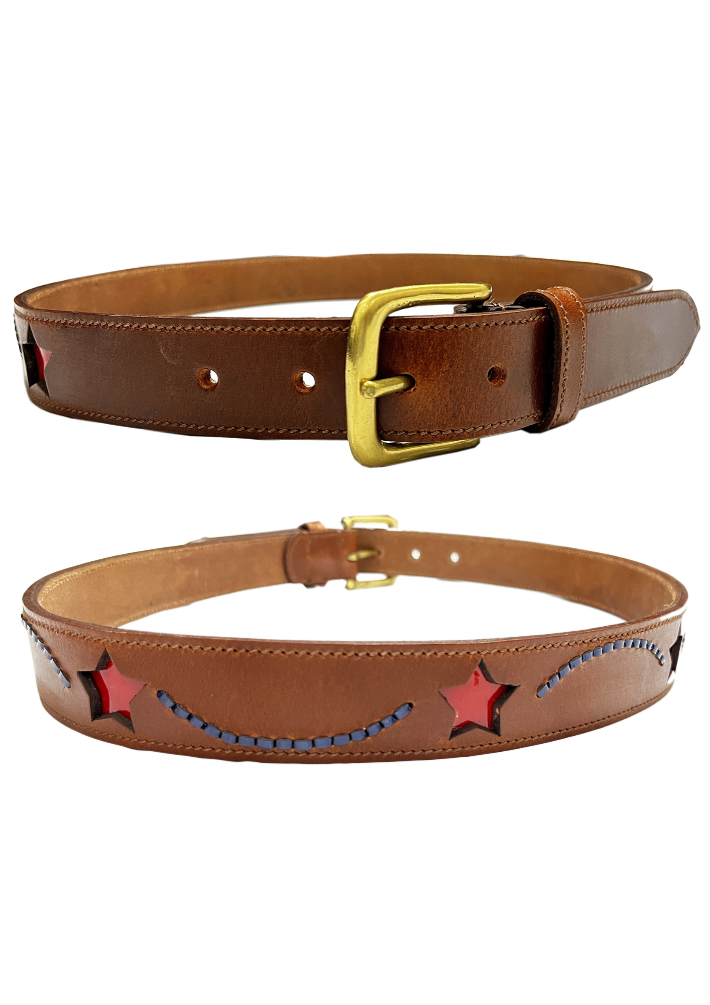 Western Star Leather Belt