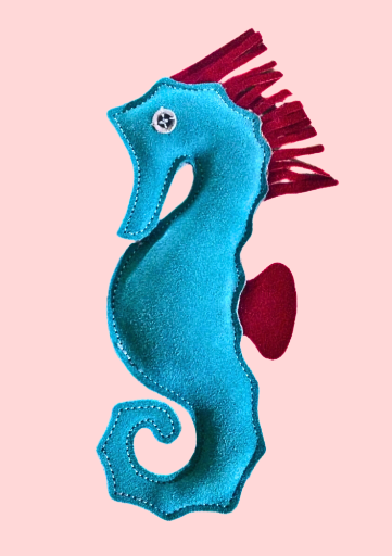 Plush Seahorse Toy