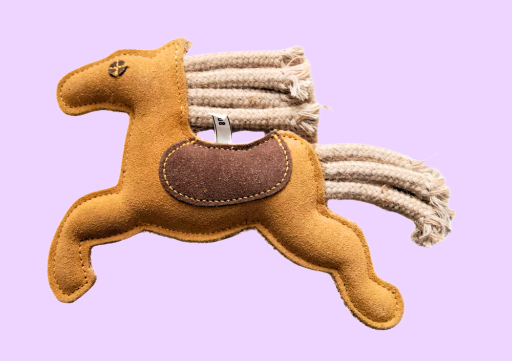 Plush Horse Dog Toy