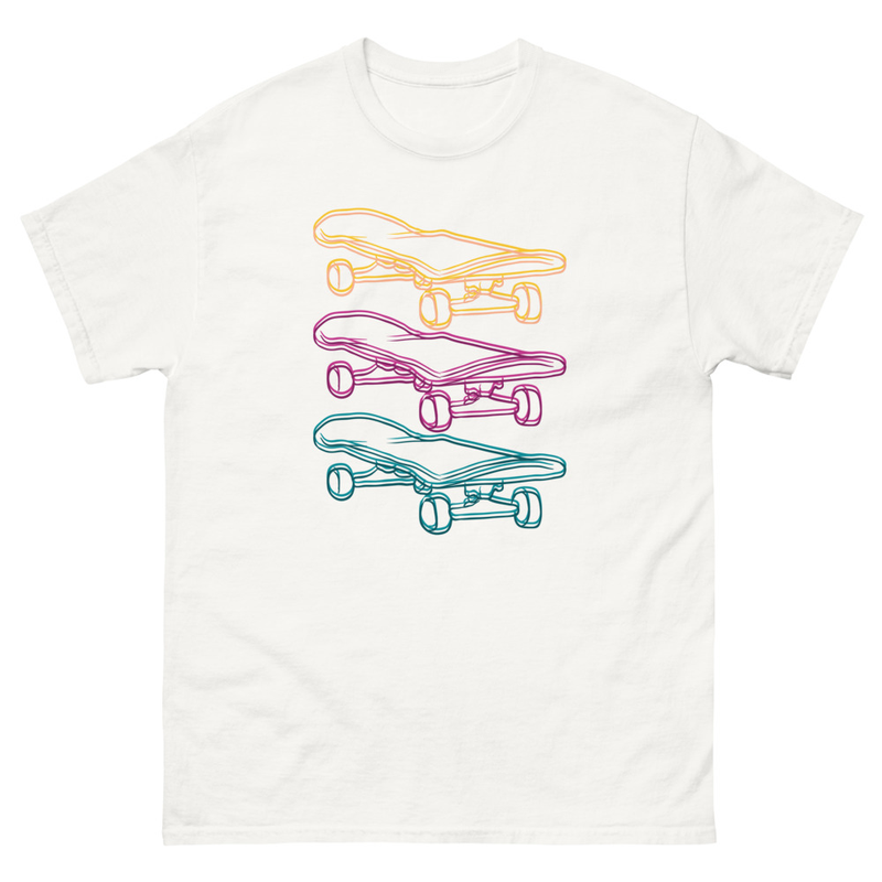 Skateboard Trio Graphic T-Shirt