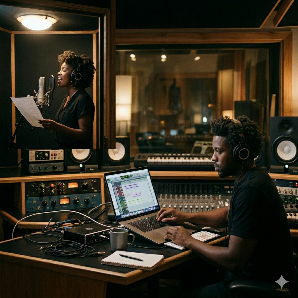 Recording Studio Session