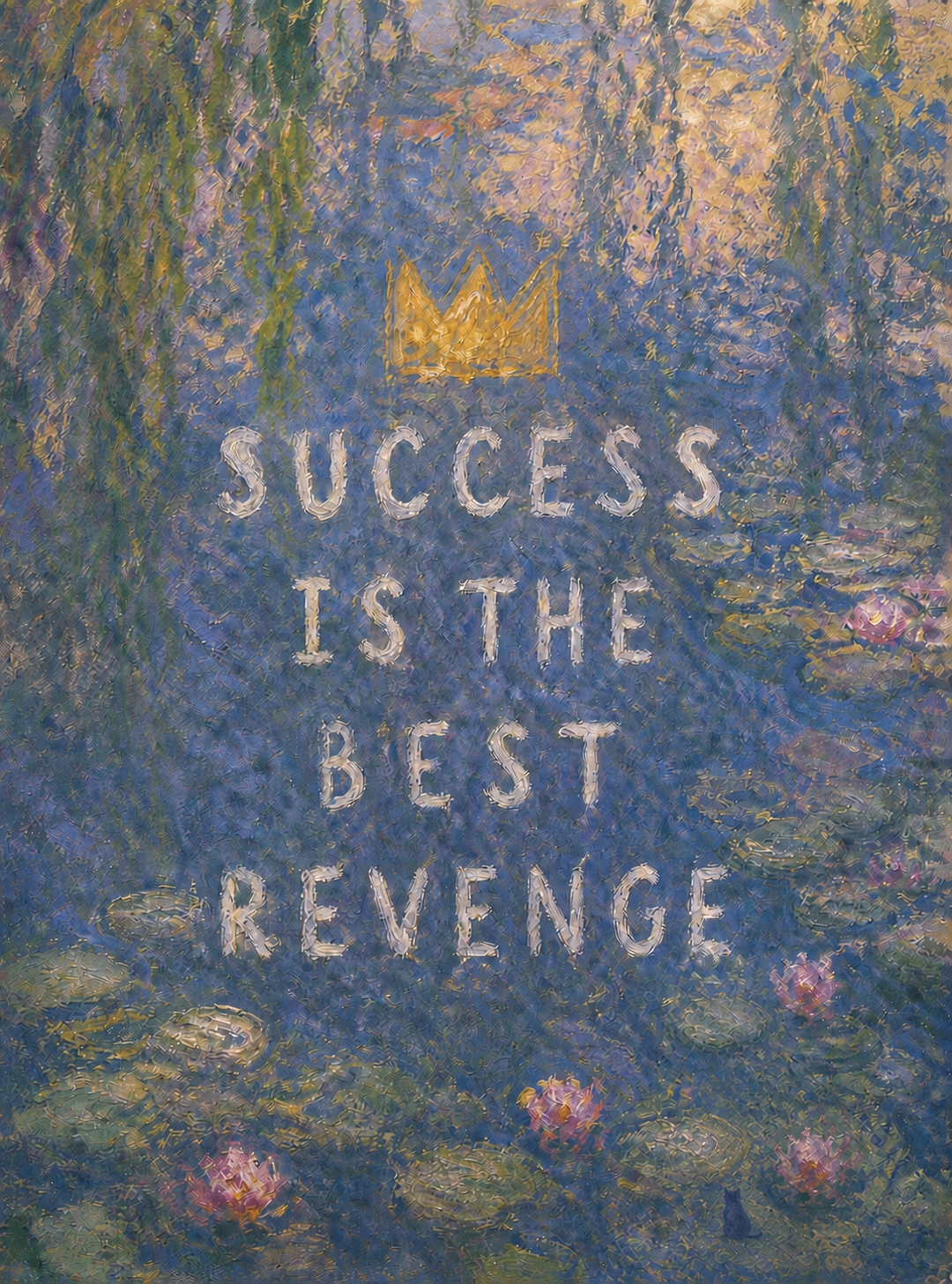 Success is the Best Revenge Art Print