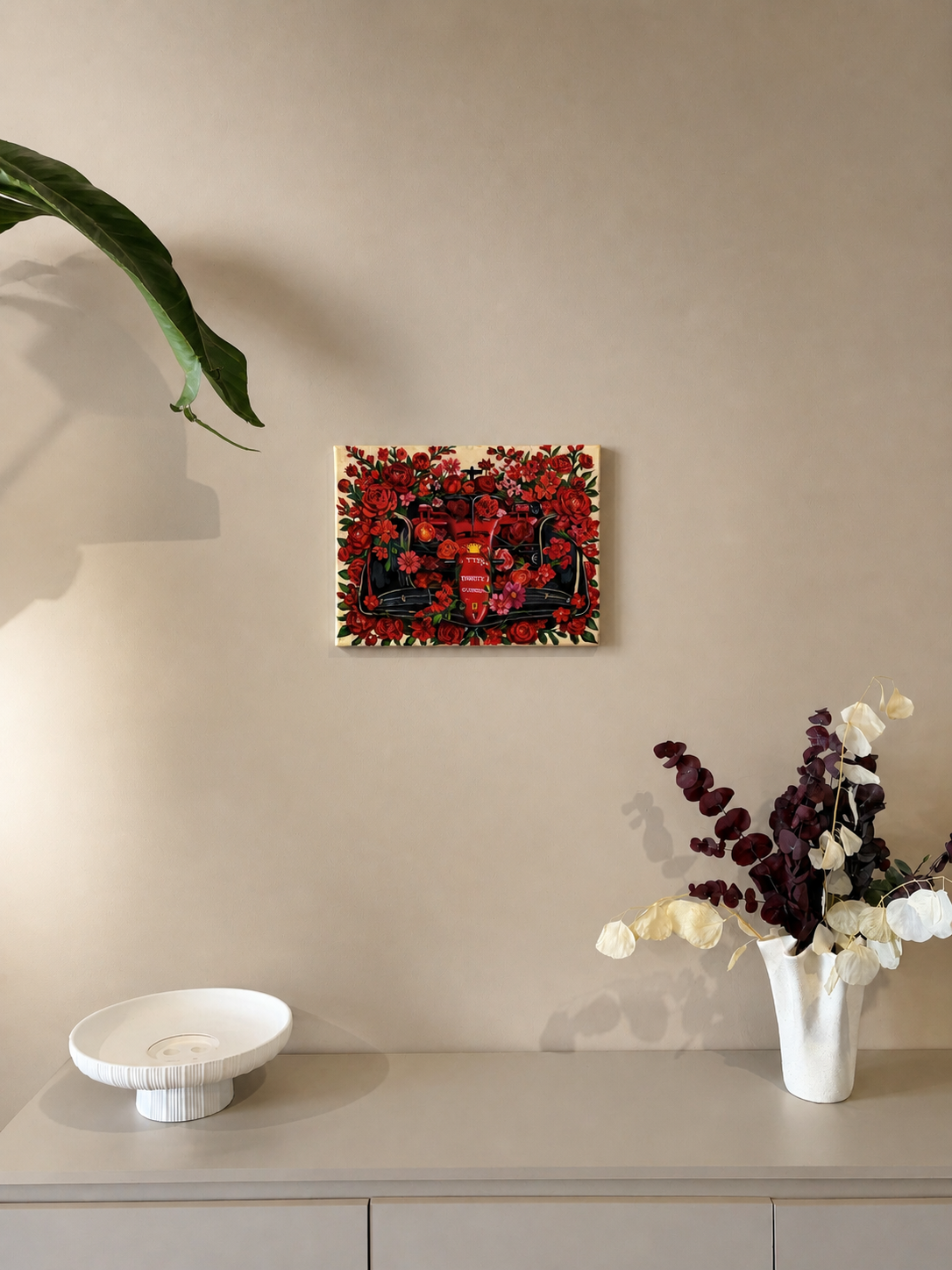 Ferrari in Bloom | Art Print
