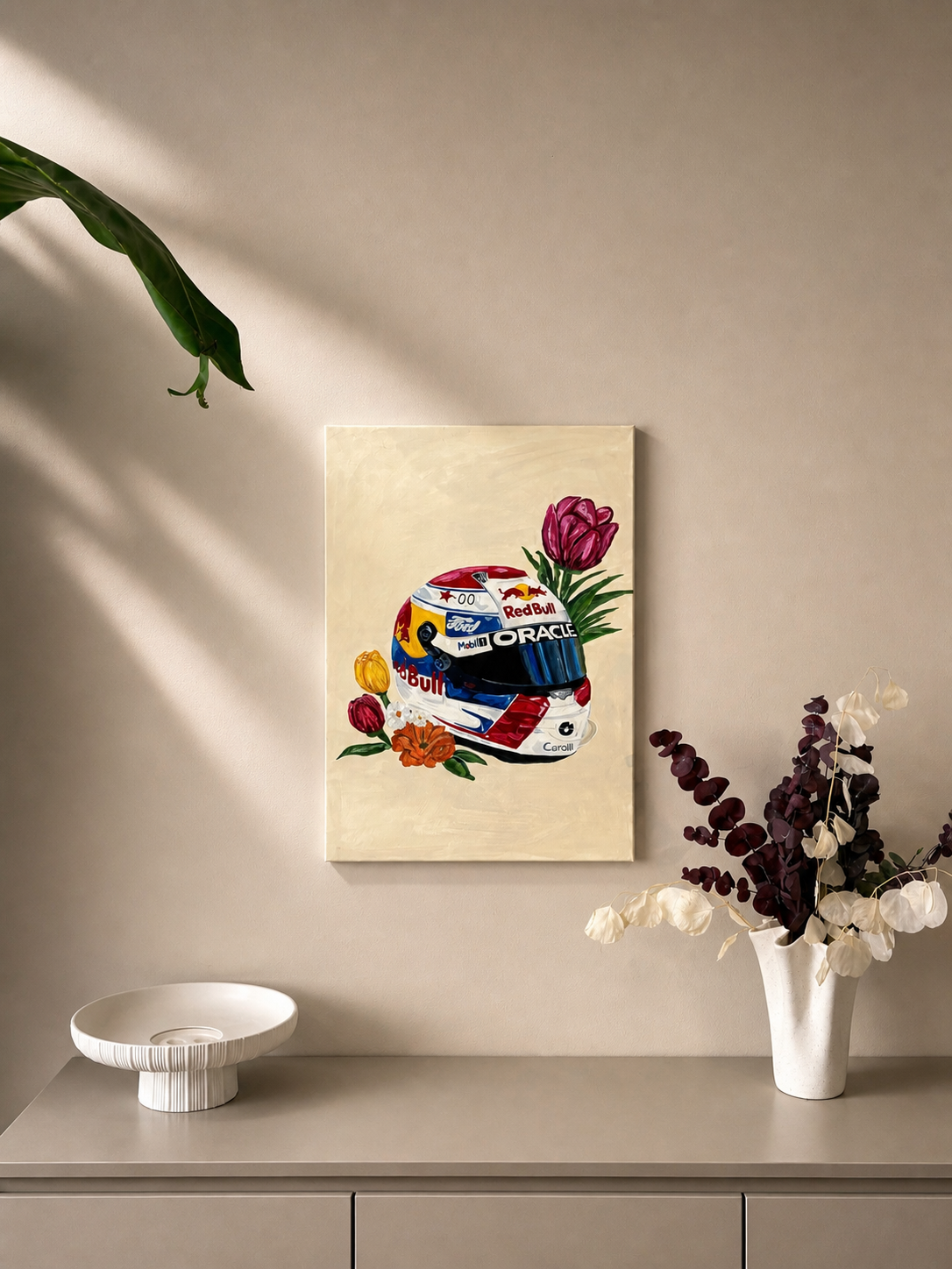 Verstappen's Floral Speed