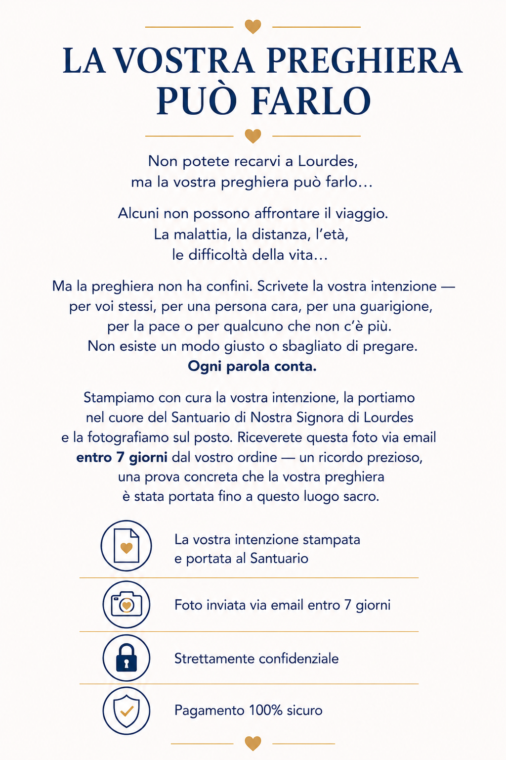 La Mia Preghiera a Lourdes