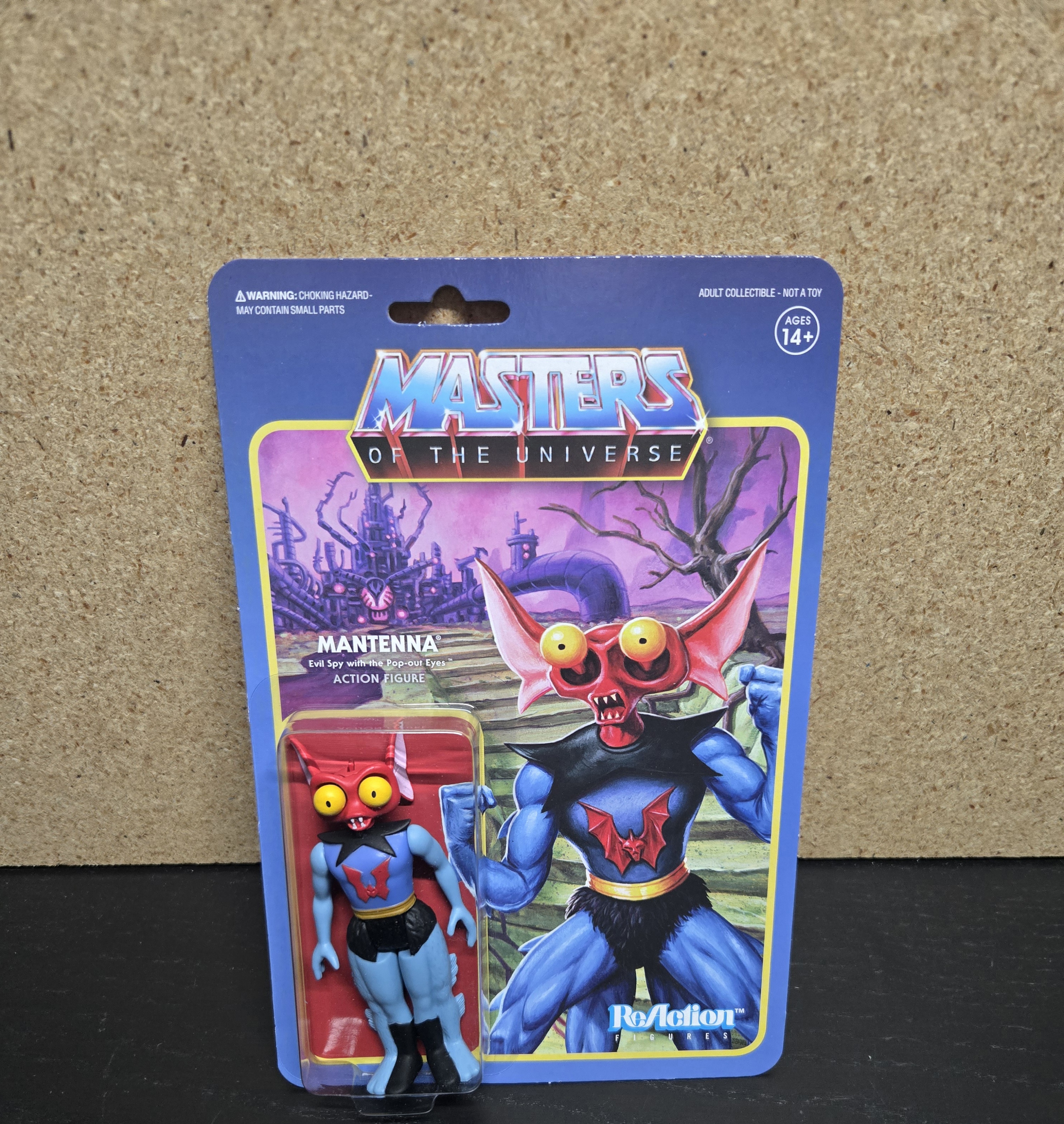Super7 Reaction 3.75 inch Mantenna Action Figure