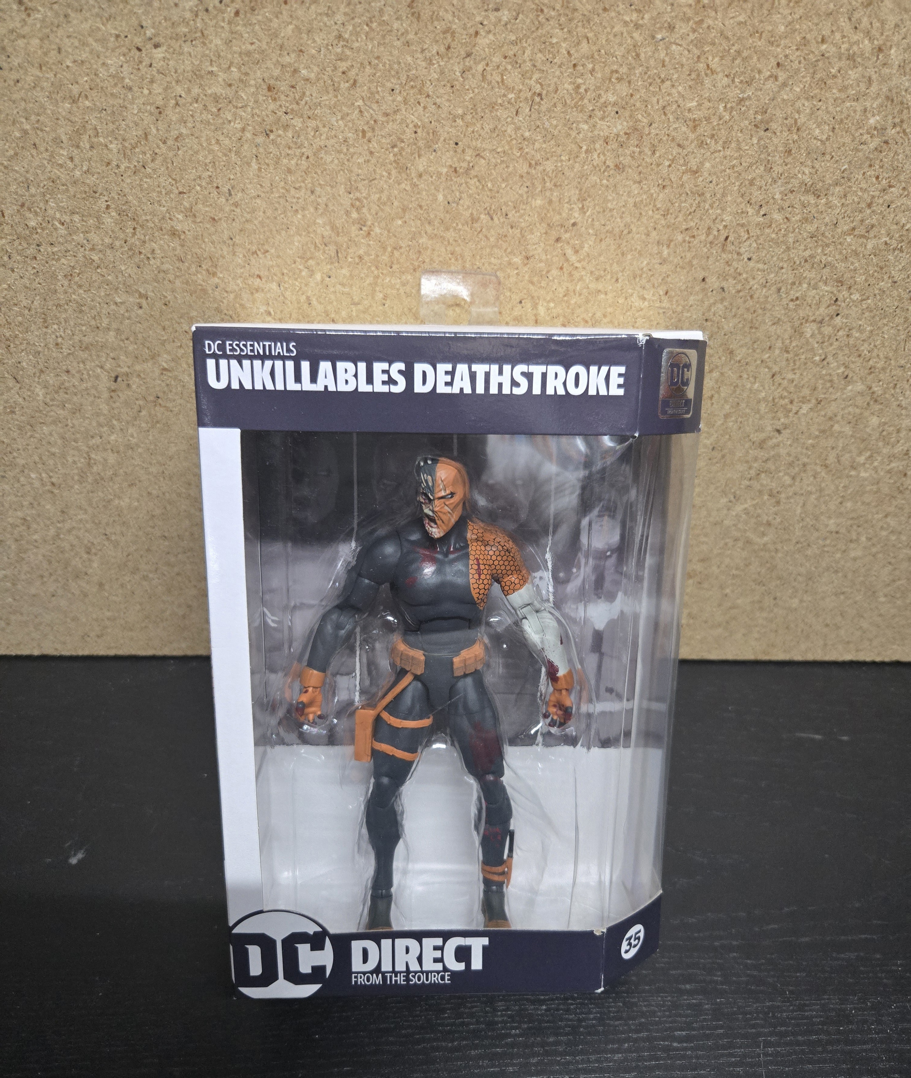 DC Essentials Unkillables Deathstroke Action Figure