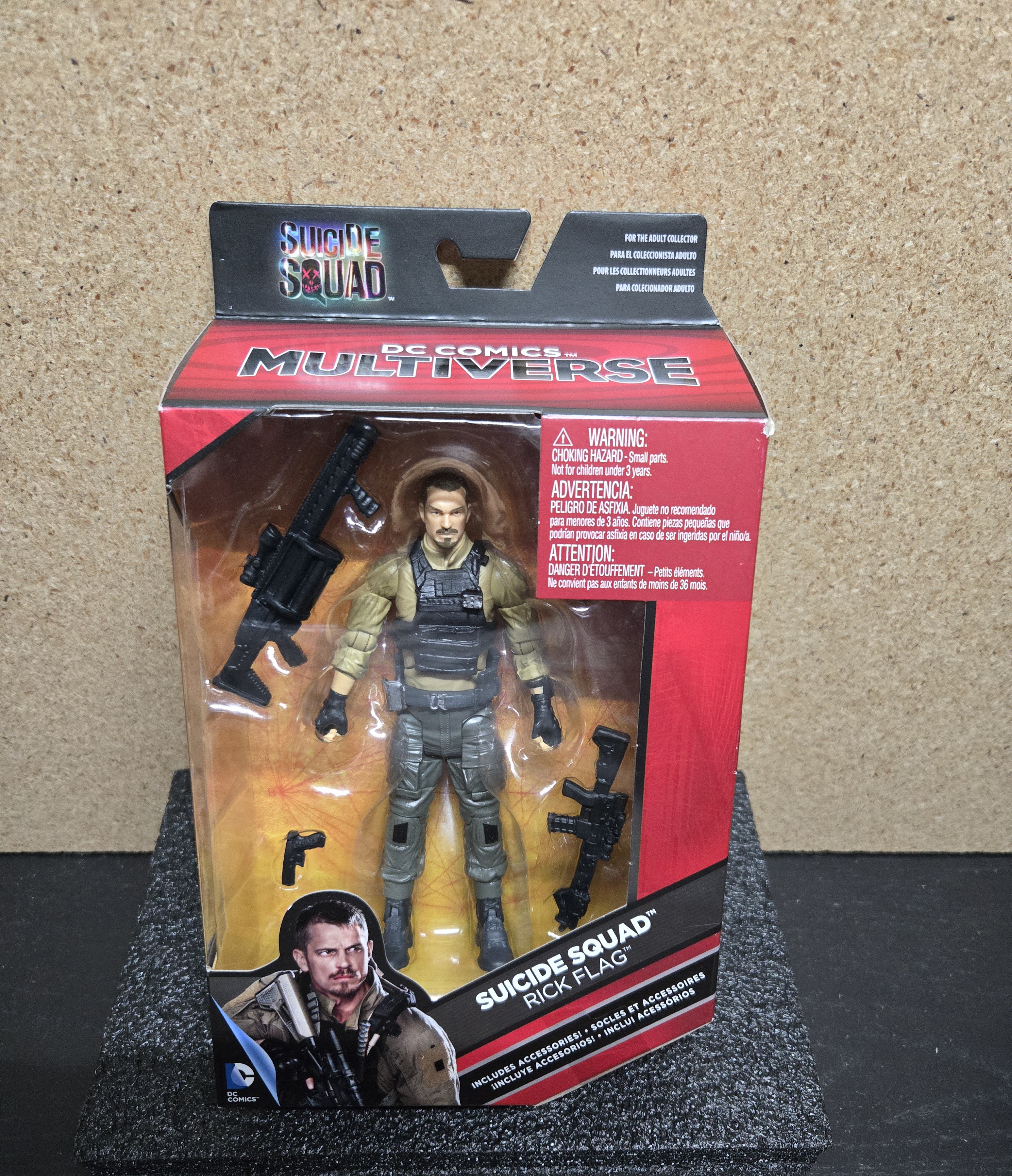 Suicide Squad Rick Flag Action Figure