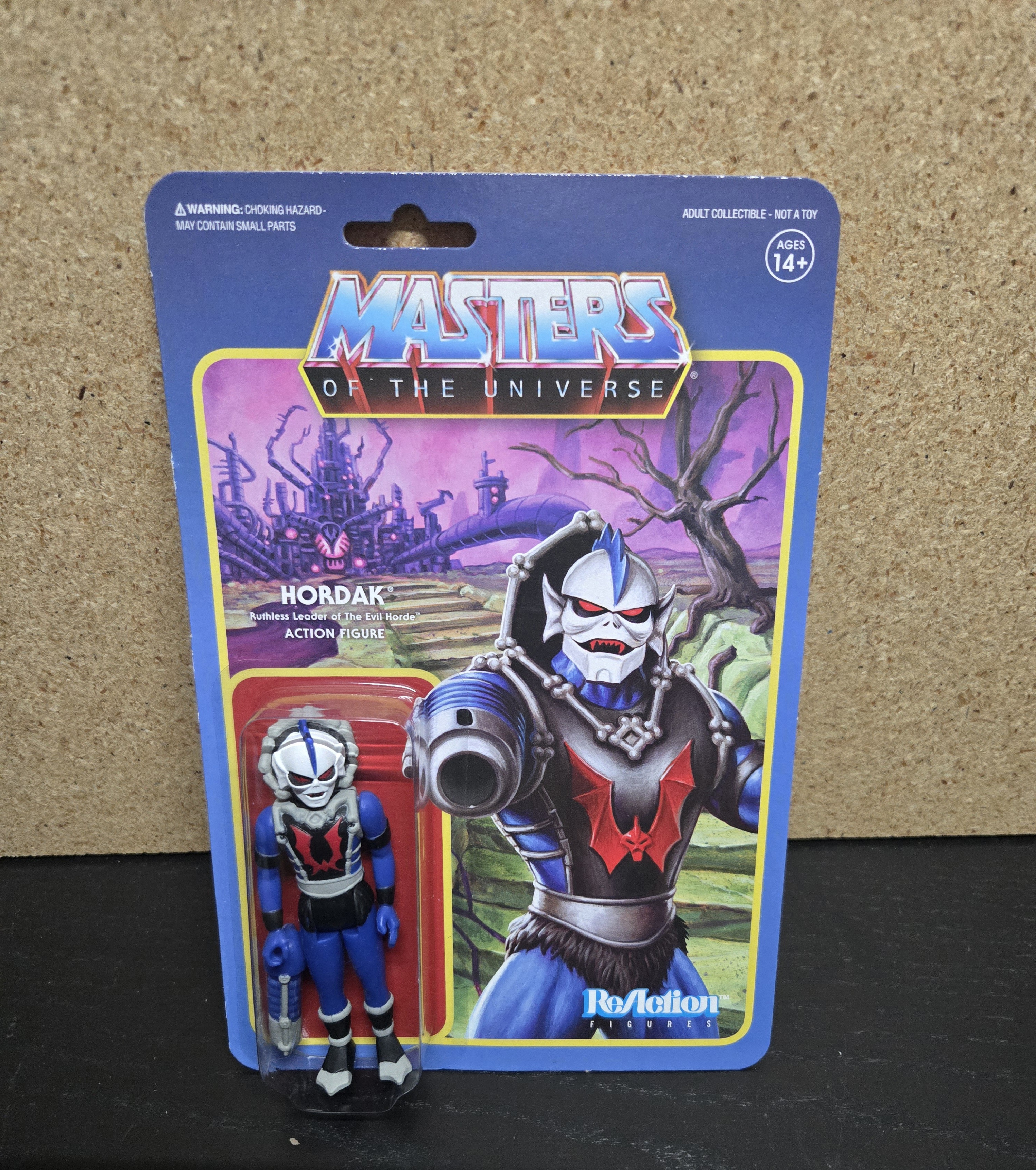Super7 Reaction Masters of the Universe 3.75-inch Hordak Action Figure
