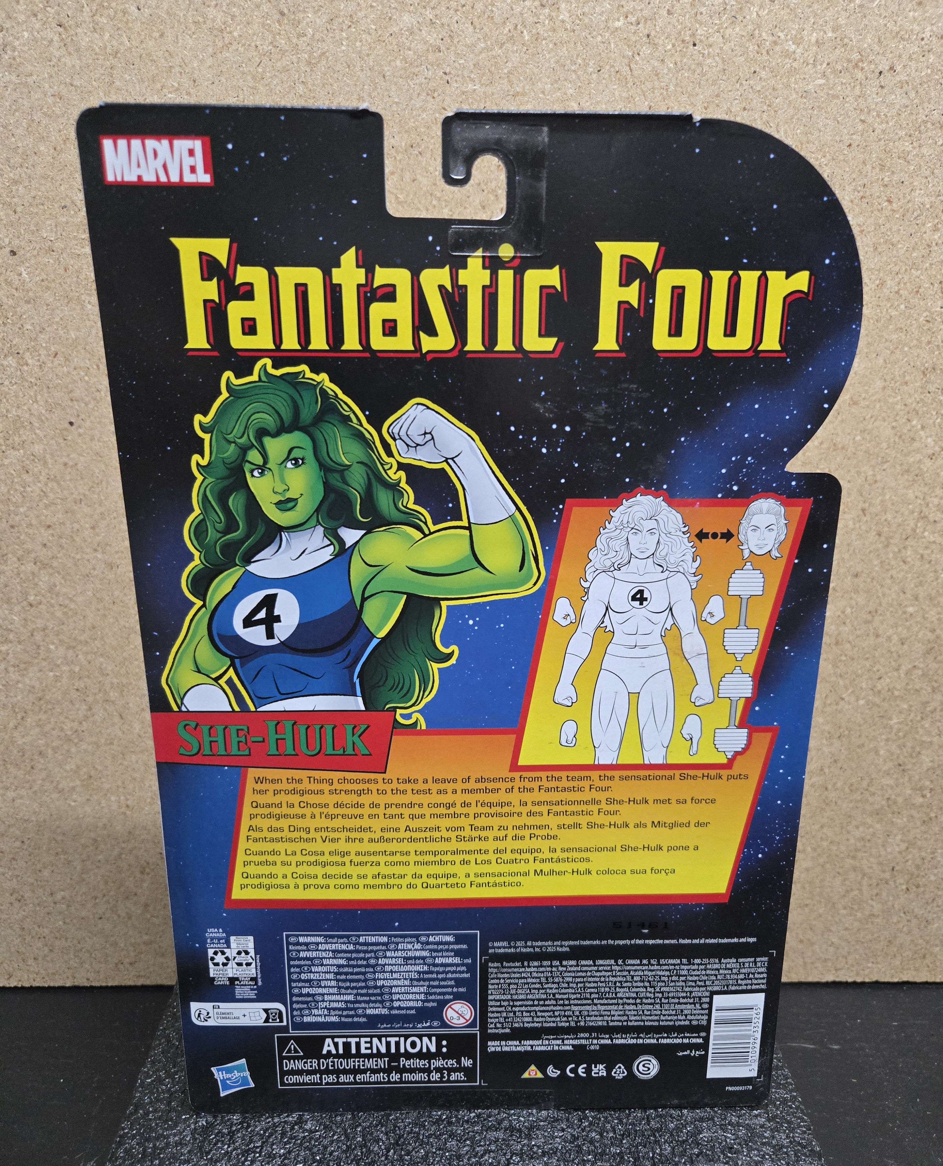 Fantastic Four She-Hulk Action Figure