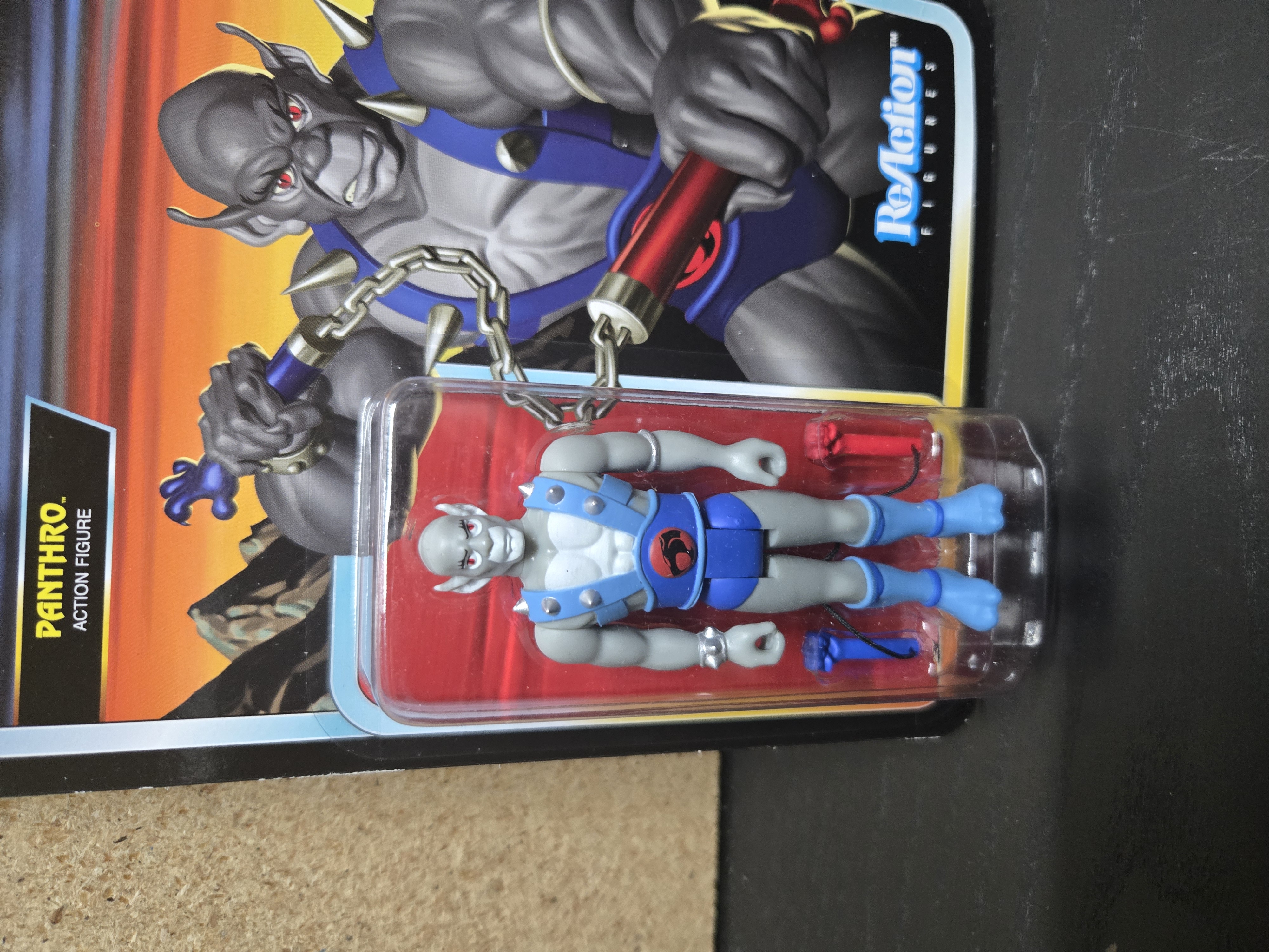 Super7 Reaction Thundercats Panthro Action Figure 3.75-inch 
