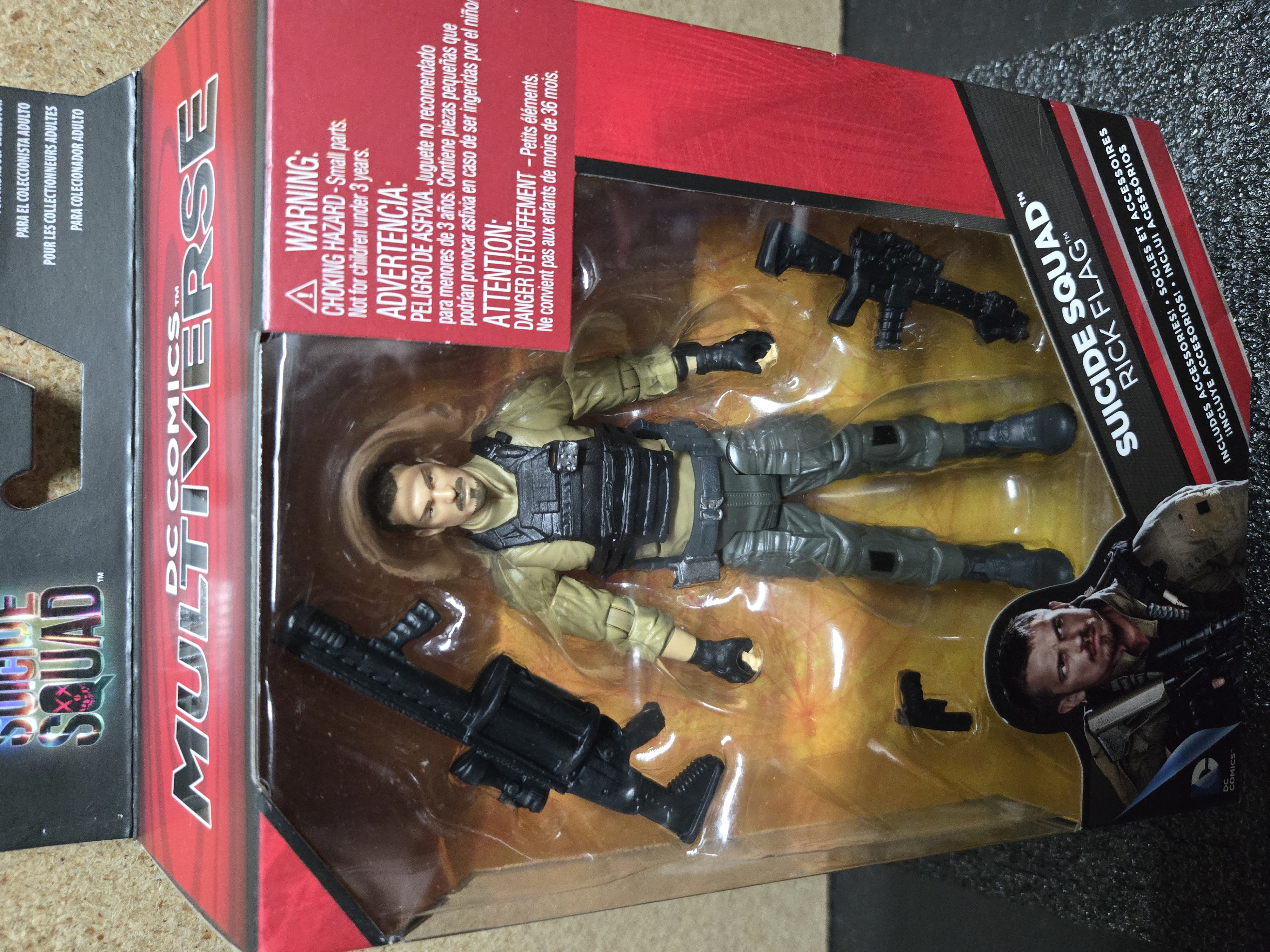 Suicide Squad Rick Flag Action Figure