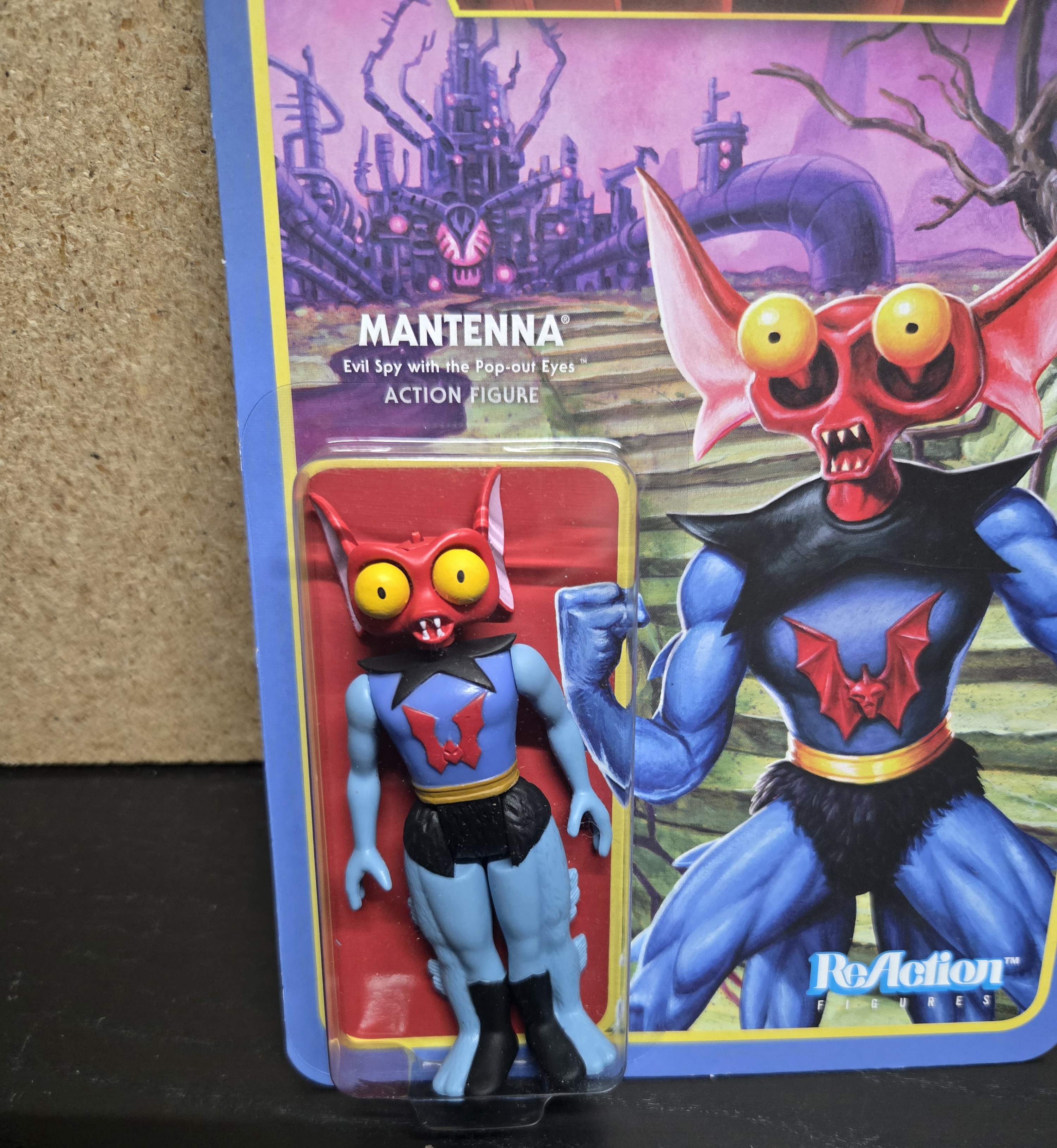 Super7 Reaction 3.75 inch Mantenna Action Figure