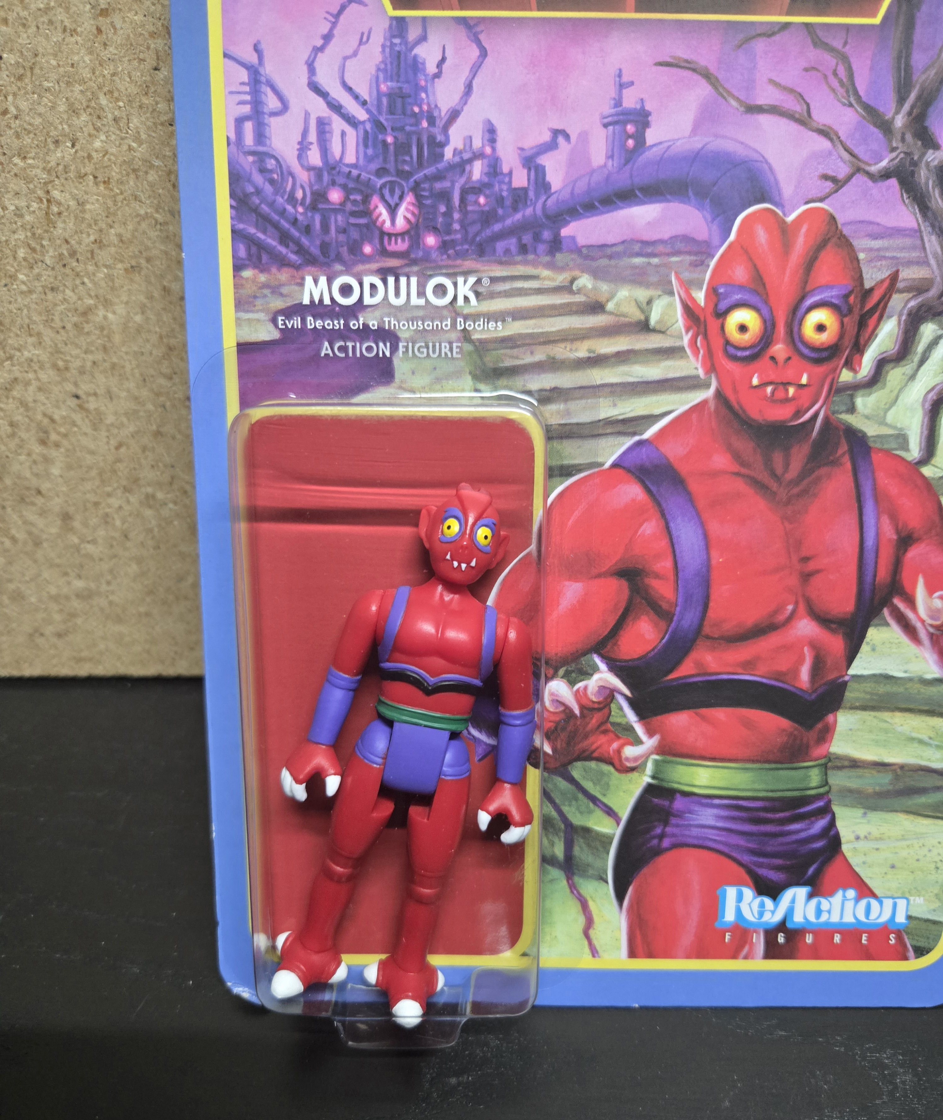 Super7 Reaction 3.75-inch  Modulok Action Figure