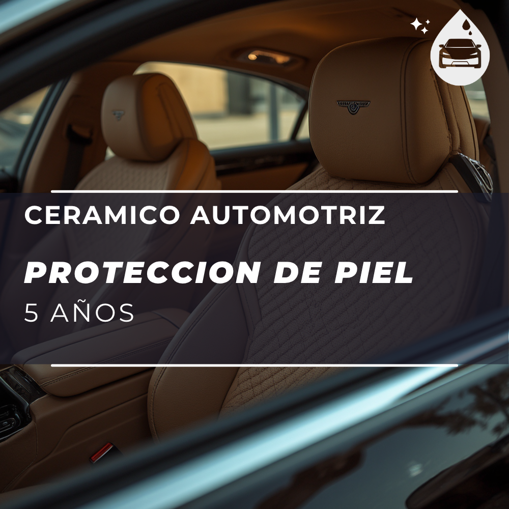 Asientos de piel cerámico 5 años