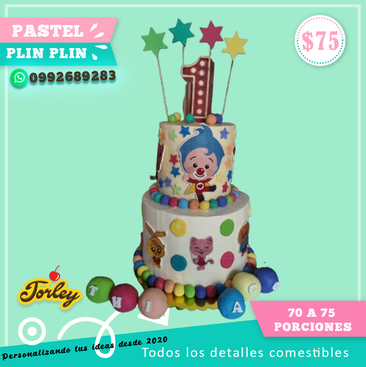 Pastel de Plim Plim