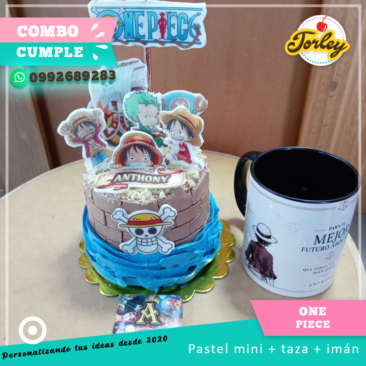 Combo Cumple One Piece