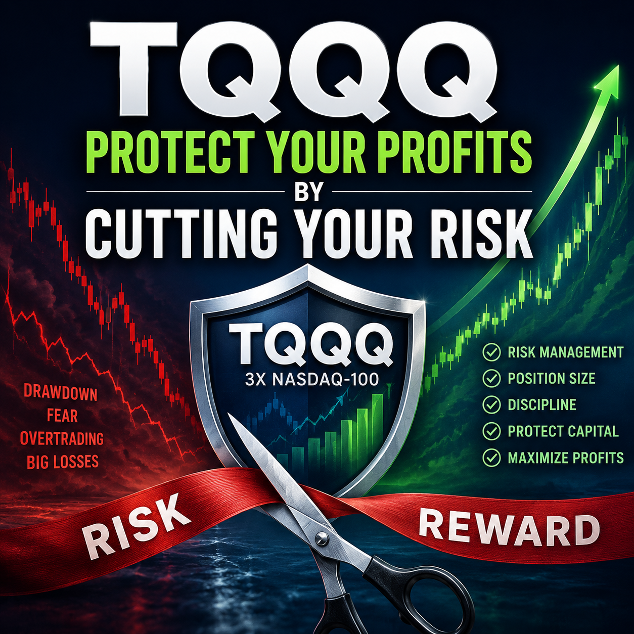 TQQQ: Protect Your Profits By Cutting Your Risk (mini-course)