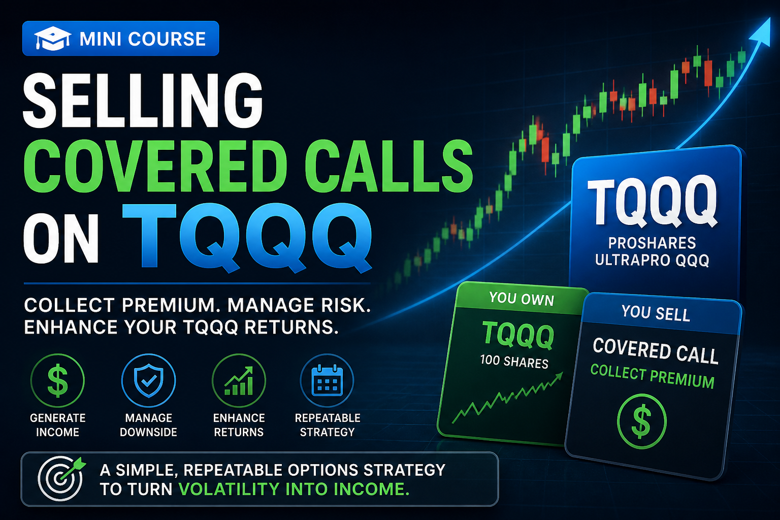 Selling TQQQ Covered Call Options: How To Generate Big Income While Reducing Risk