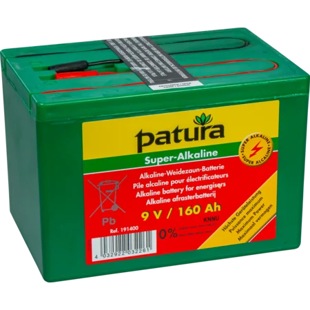 Super alkaline batterij, 9 V
