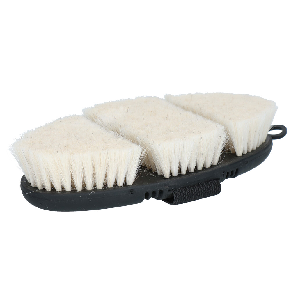 Paardenborstel met handriem