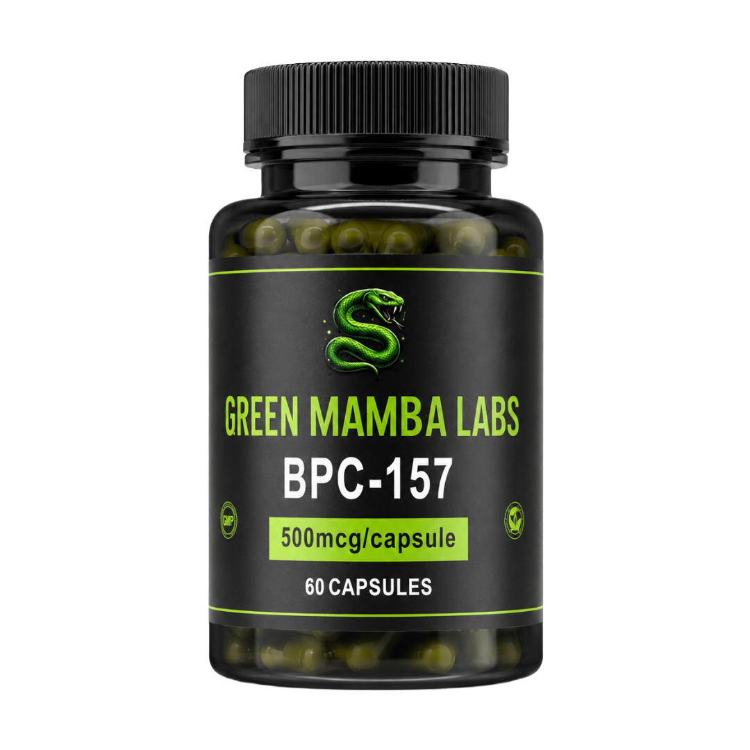 BPC 157 - Arginate Salt Capsules | 500mcg Per Capsule | Research Grade