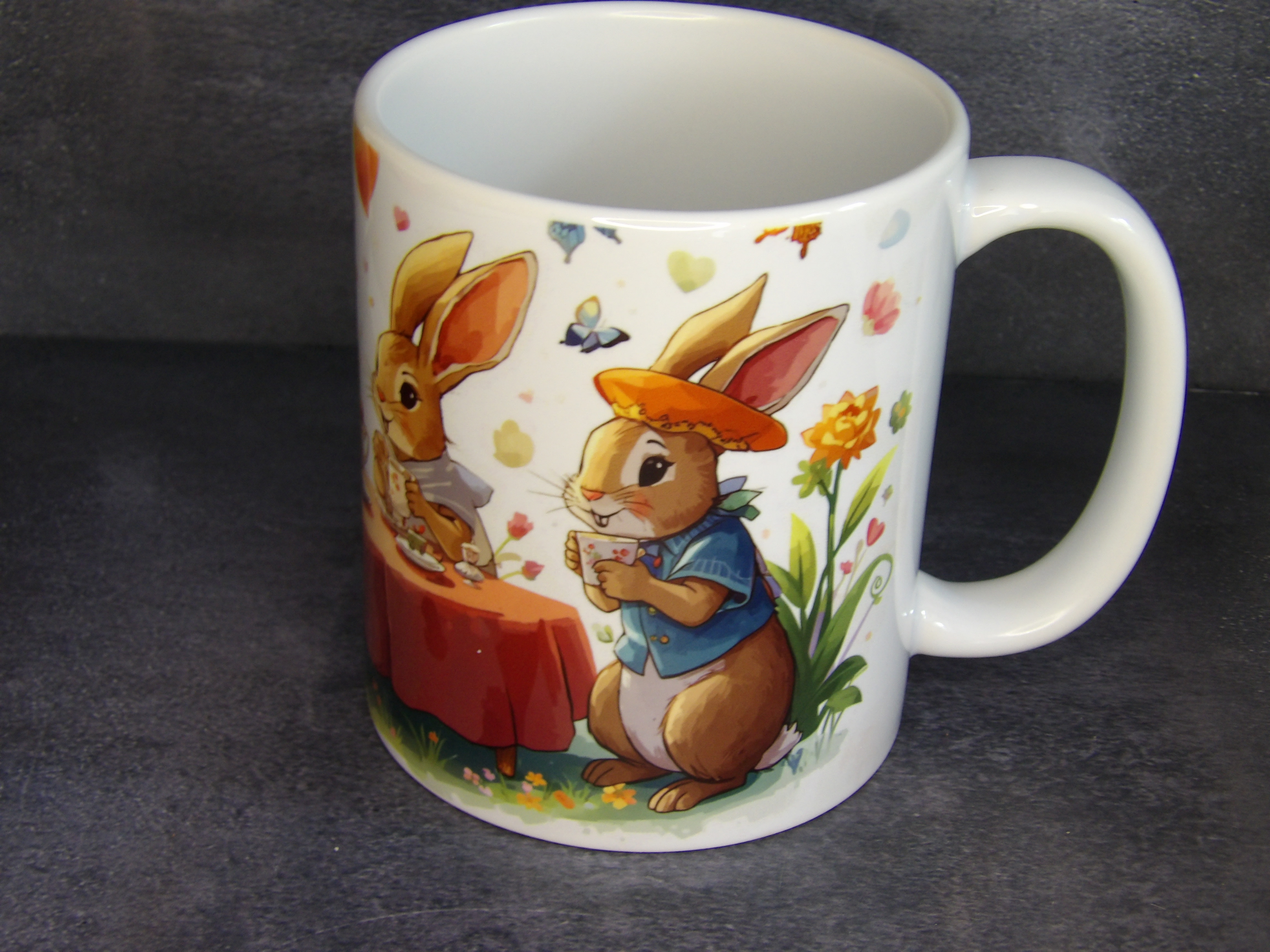 Bunny Garden Tea Mug
