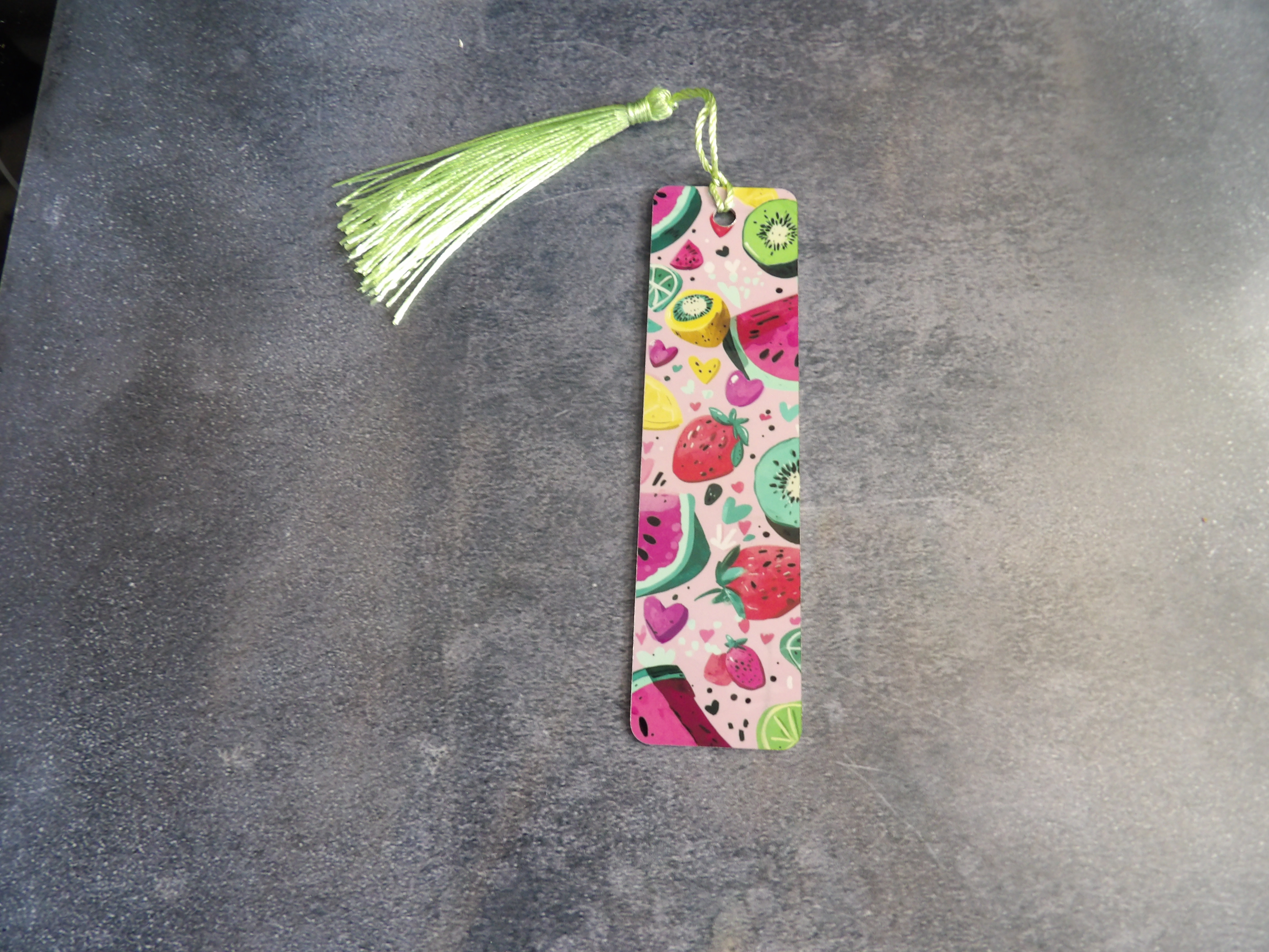 Fruit Pattern Bookmark