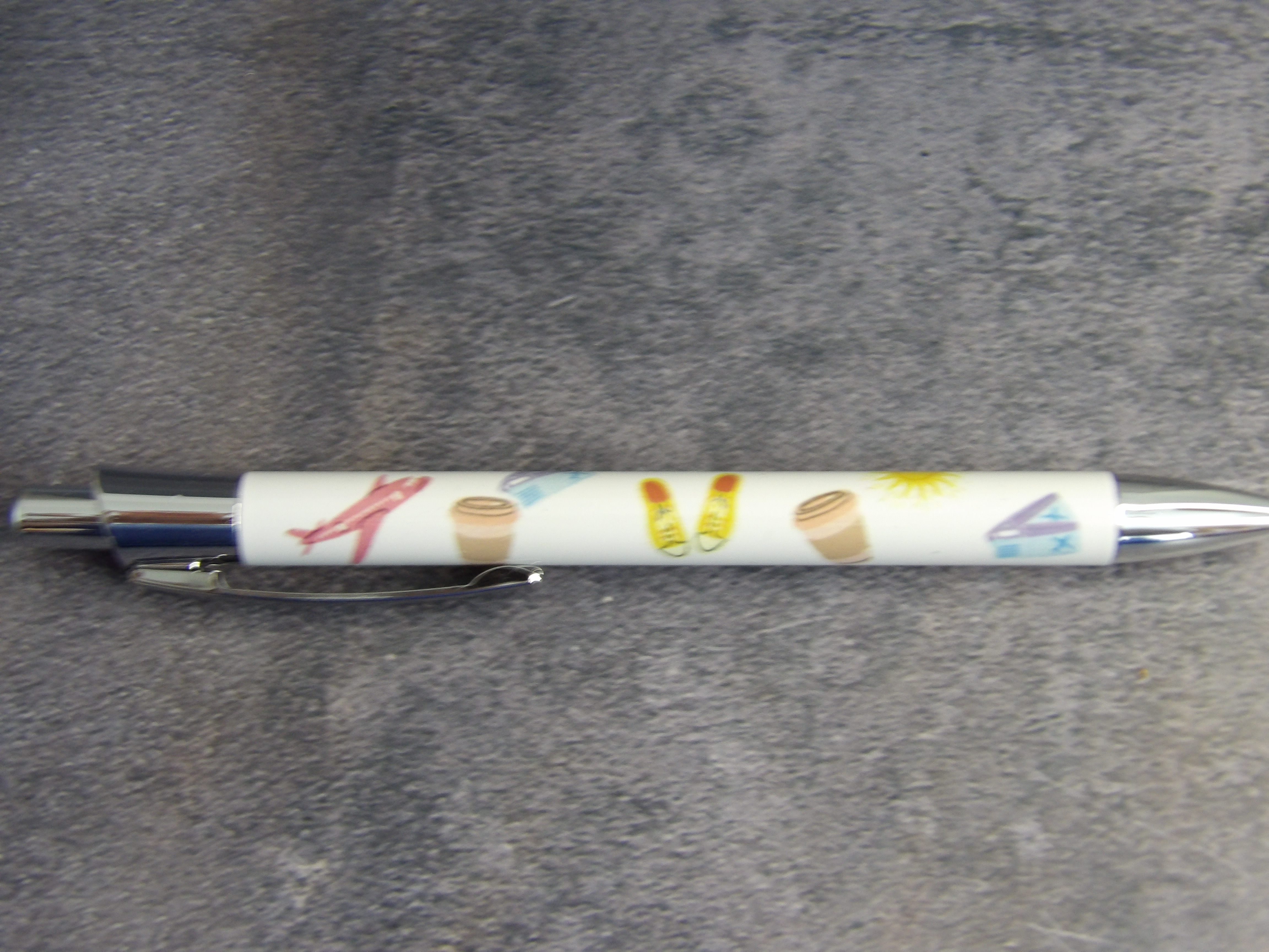 Travel-Themed Ballpoint Pen