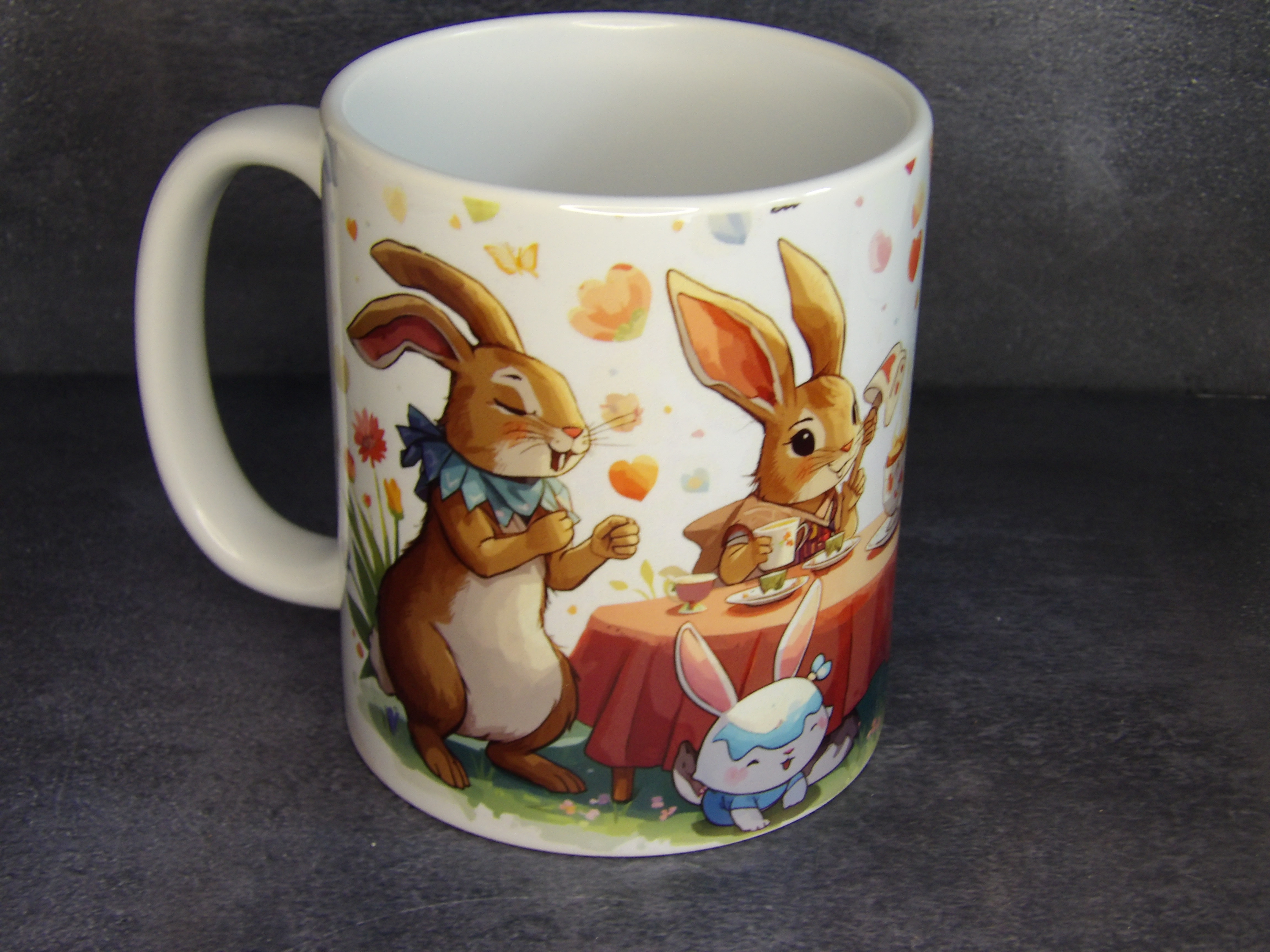 Bunny Garden Tea Mug