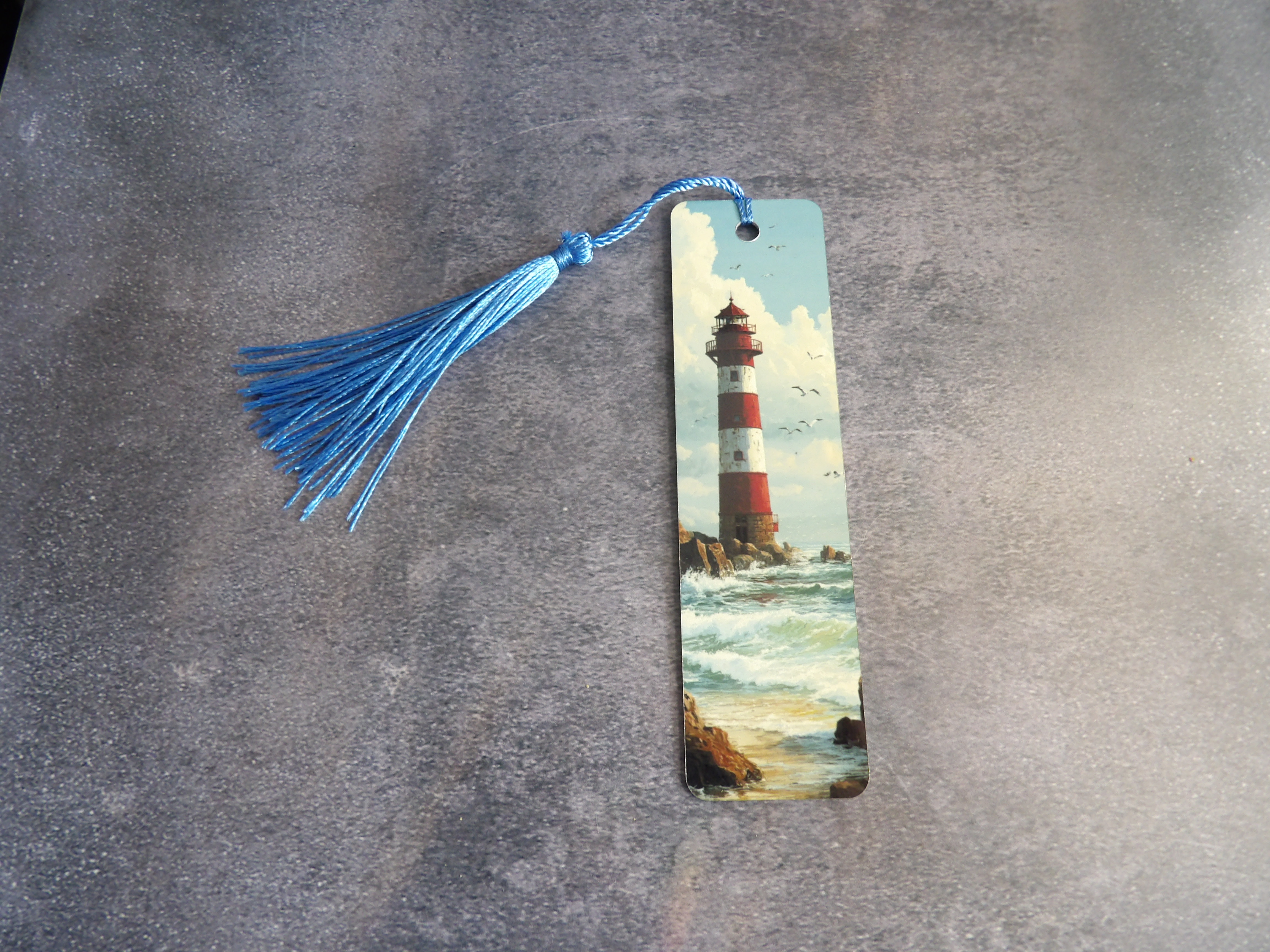Lighthouse Tassel Bookmark