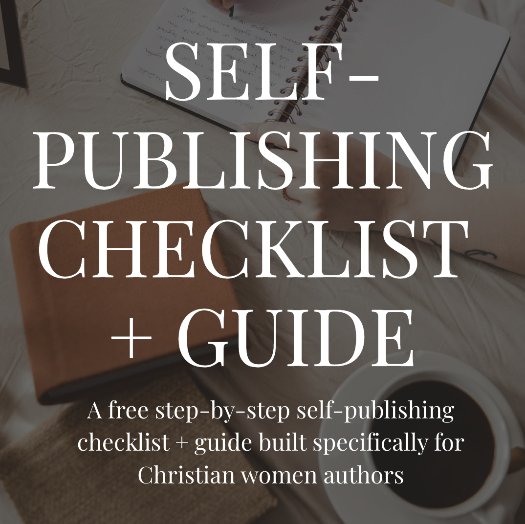 Self-Publishing Checklist for Christian Authors